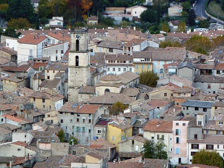 Vue sur le centre - Manosque