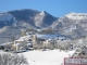 Le village sous la neige