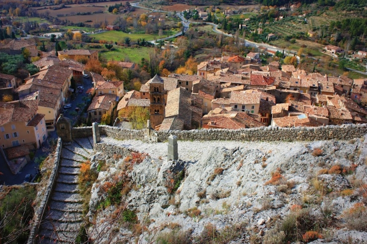 Moustiers Ste Marie village - Moustiers-Sainte-Marie