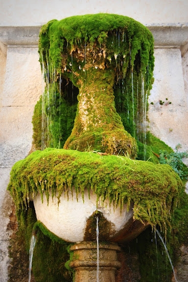 Fontaine à Moustiers Ste Marie - Moustiers-Sainte-Marie