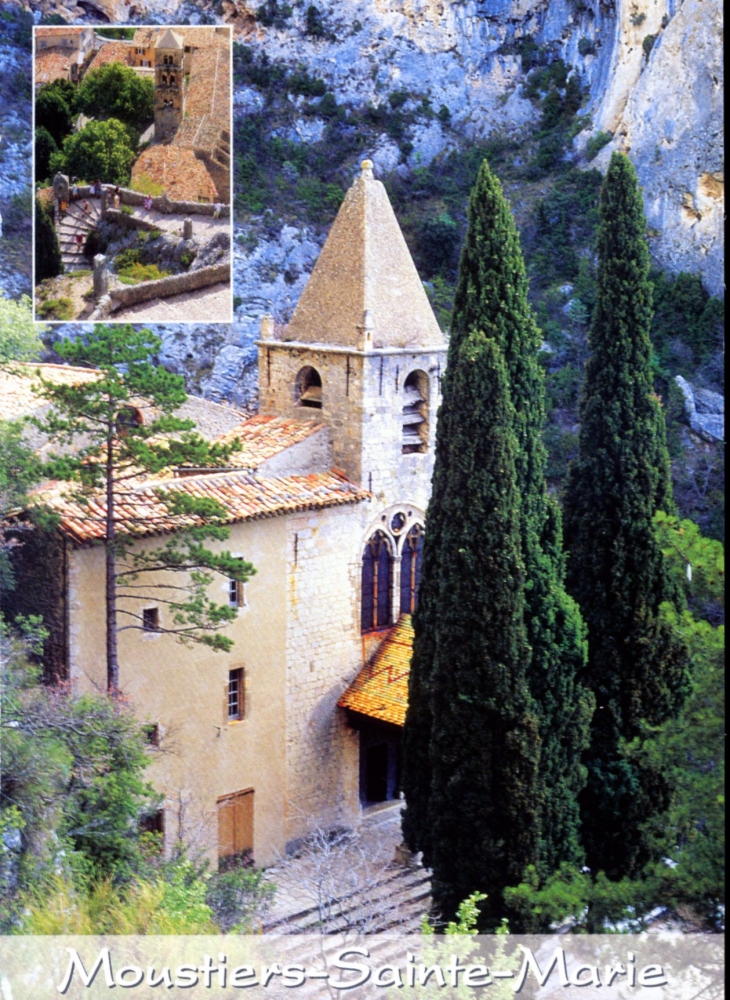 Cité de la Faïence - Notre Dame de Beauvoir (carte postale). - Moustiers-Sainte-Marie