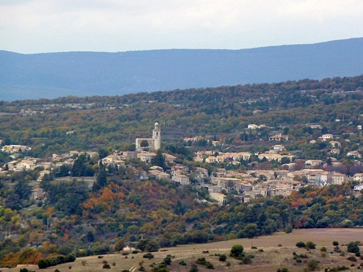 Vue d'ensemble - Reillanne