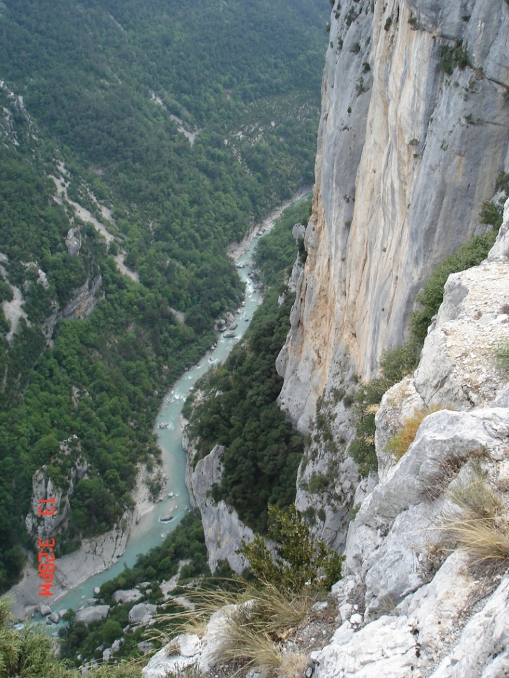 Le Verdon au belvedaire de Trescaire - Rougon