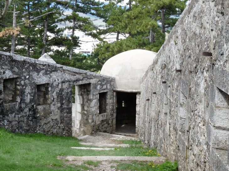 Dans la citadelle , - Sisteron