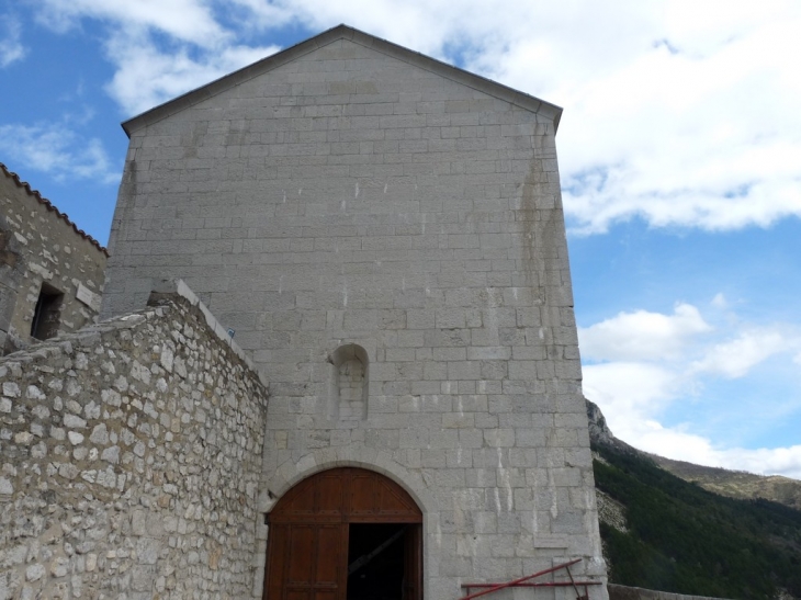 La chapelle Notre Dame du chateau - Sisteron