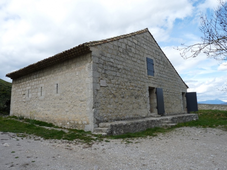 Dans la citadelle, la poudrière - Sisteron