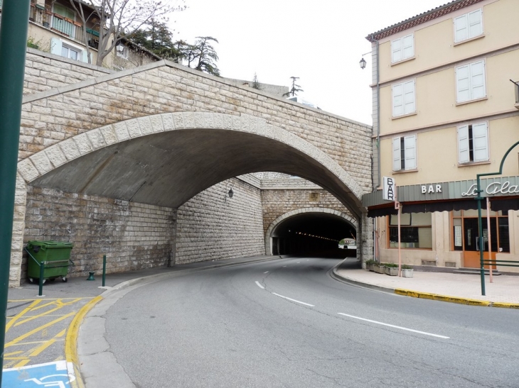 Le tunnel routier - Sisteron