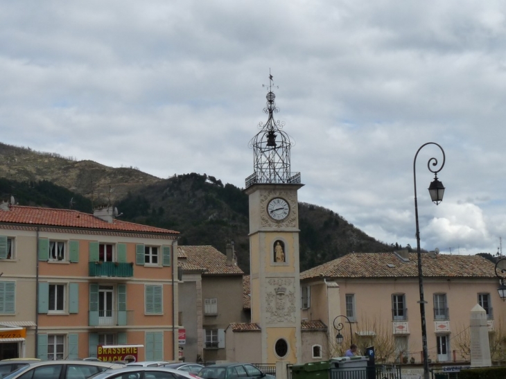 La tour de l'horloge - Sisteron