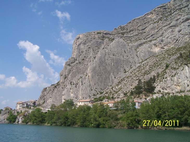 Le rocher de la baume - Sisteron