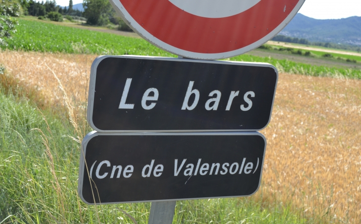 Le Bars commune de Valensole