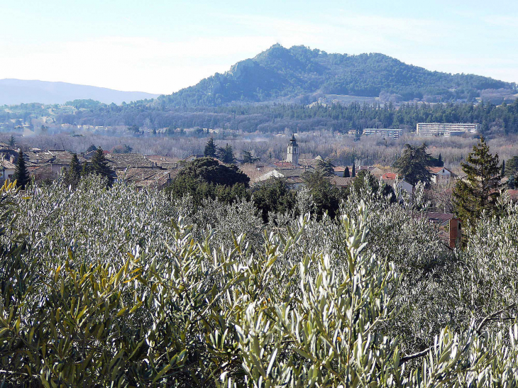 Vue sur le village - Volonne