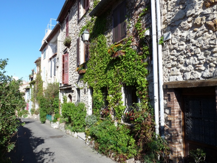 La rue du Haut Castelet - Antibes