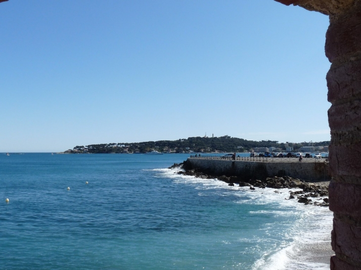 Le bord de mer - Antibes