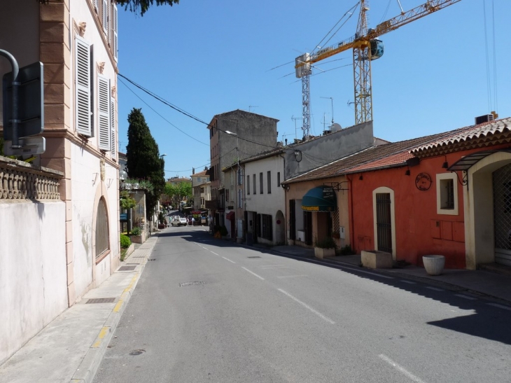 Route de Valbonne - Biot