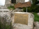 Photo suivante de Carros Plaque commémorative devant le moulin Briquet