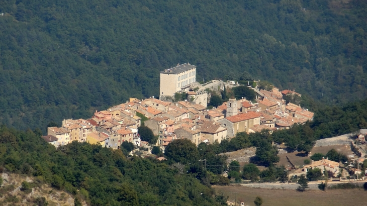 Vue générale  - Cipières