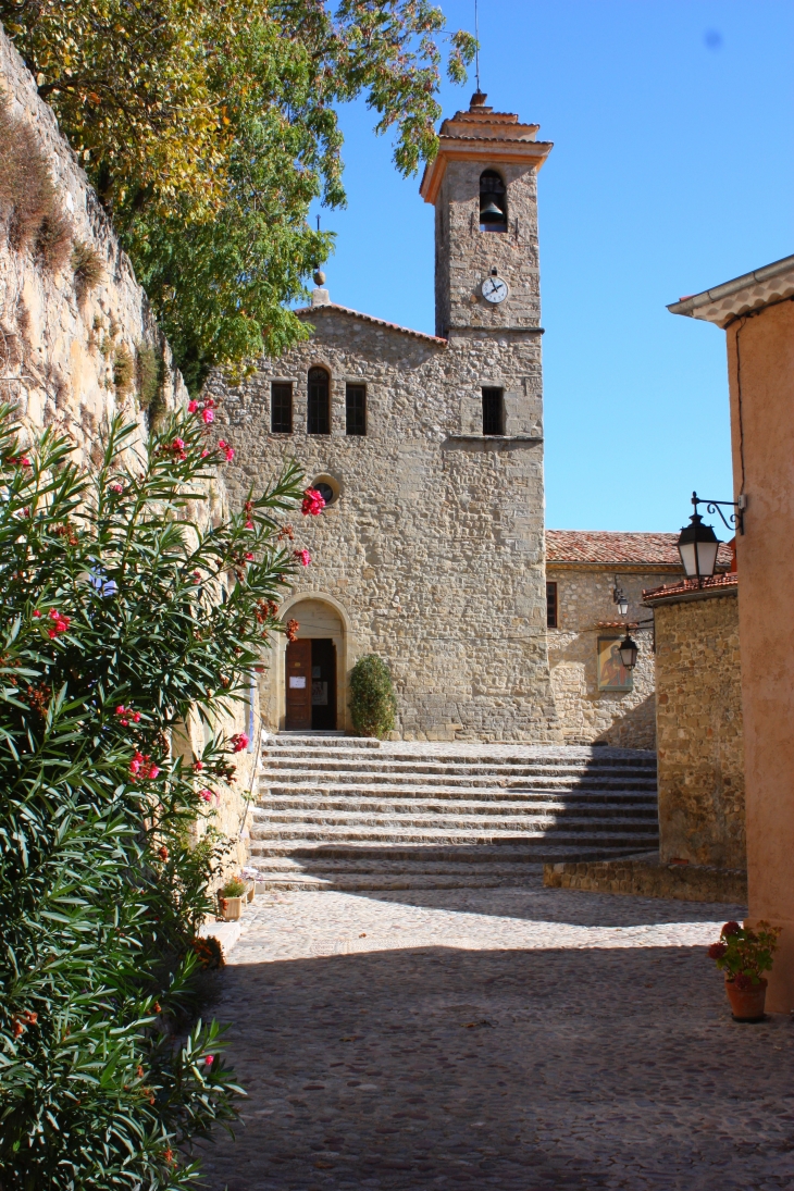 L'église de Coaraze