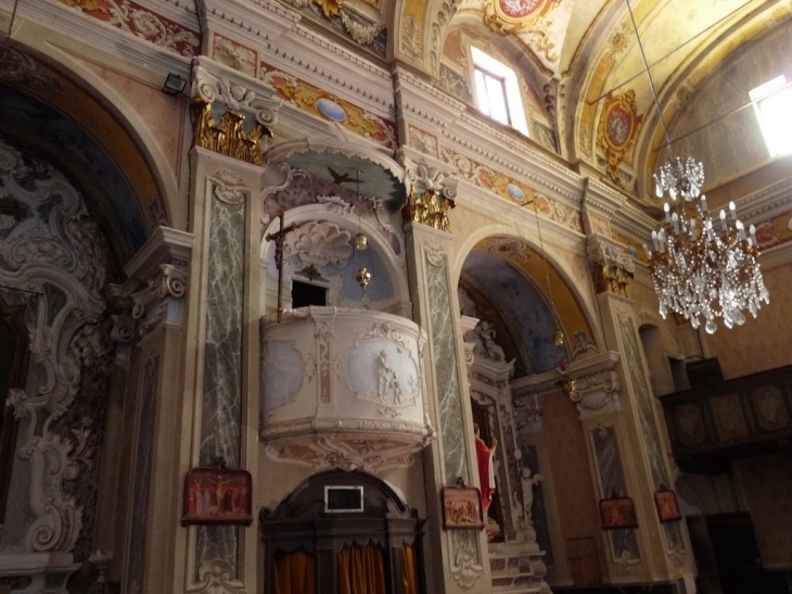 L'église Saint Jean Baptiste - Coaraze