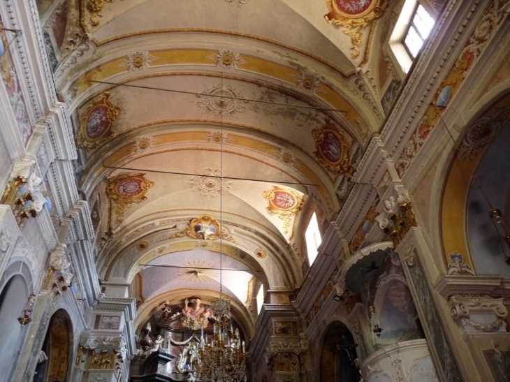 L'église Saint Jean Baptiste - Coaraze