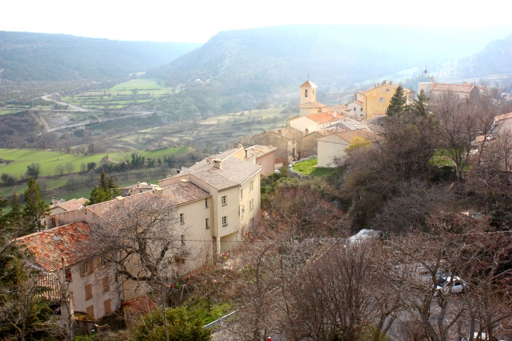 Le village de Coursegoules