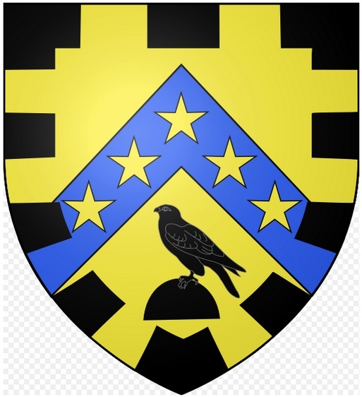 Le blason de la commune - L'Escarène