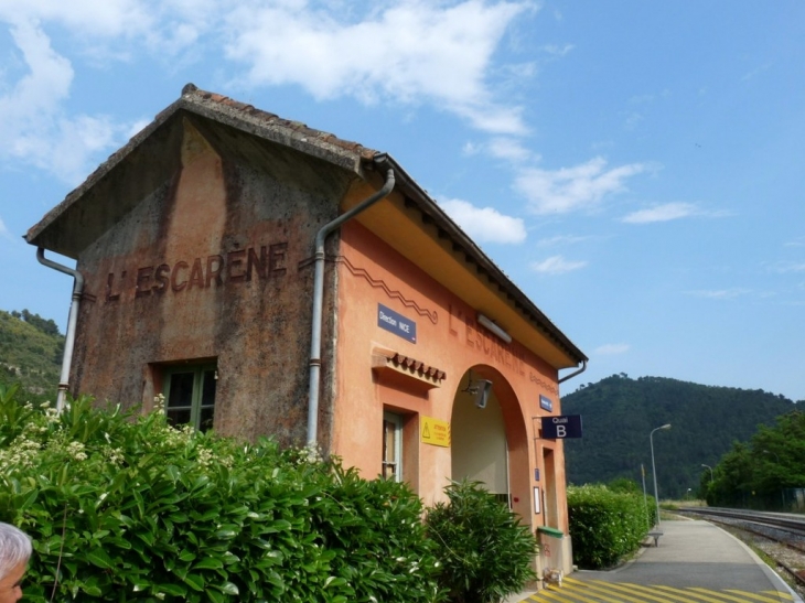 La gare - L'Escarène