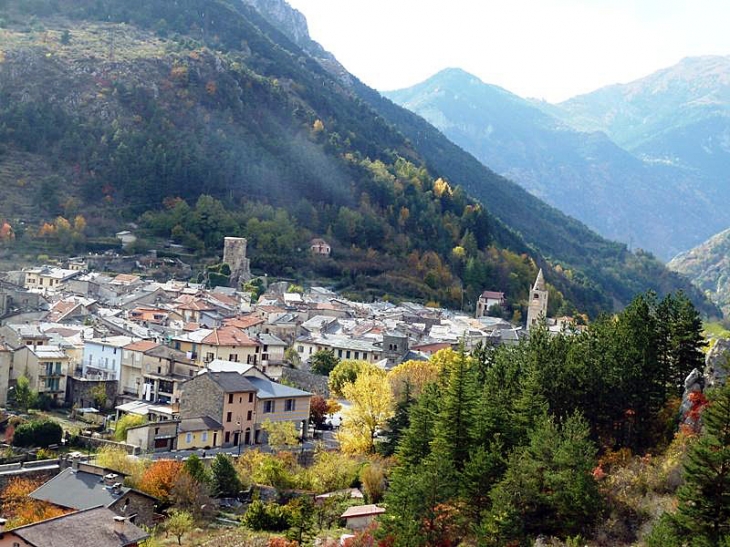 Vue d'ensemble - La Brigue