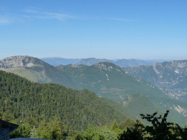 La cime de Roccassièra - Lucéram