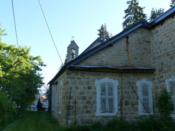 A Peïra Cava , la chapelle de Notre Dame des Neiges - Lucéram