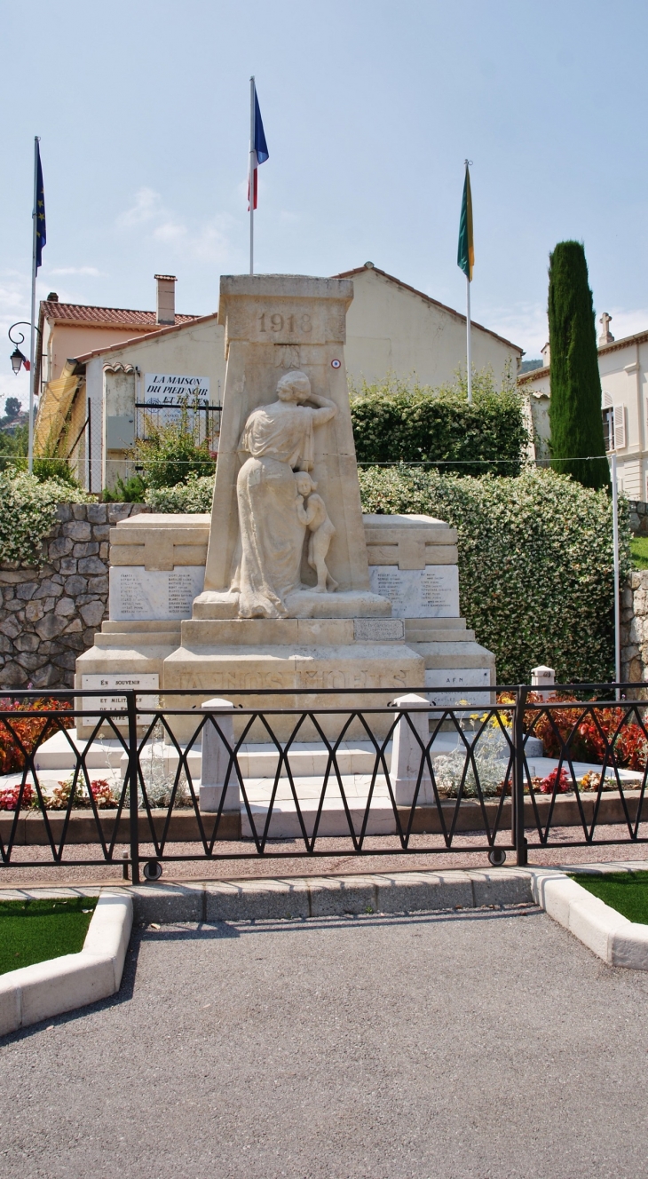 Monument aux Morts - Mandelieu-la-Napoule