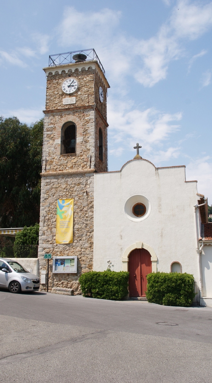 //église Ste Jeanne D'Arc et St Pons - Mandelieu-la-Napoule