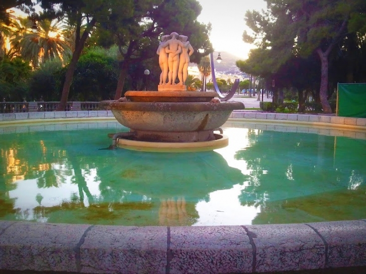 Fontaine à Nice