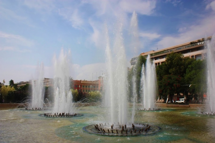 Fontaine à Nice