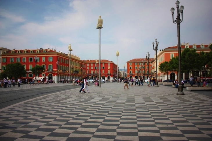 Place Masséna à Nice