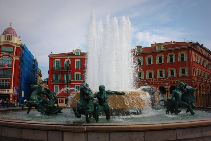 Fontaine à Nice