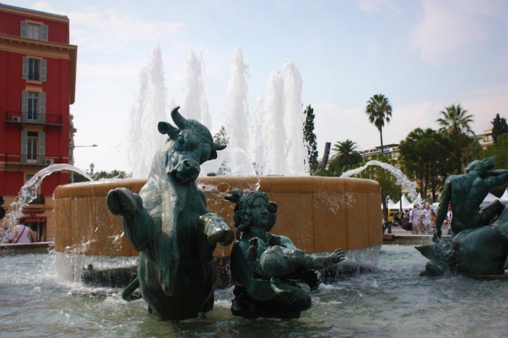 Fontaine à Nice