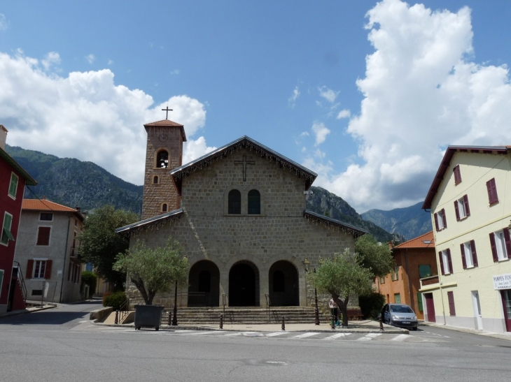 Eglise du coeur , immaculé de Marie - Roquebillière