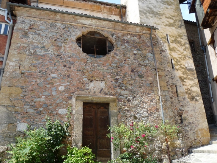 Chapelle Sainte Croix des pénitents blancs - Roquebillière