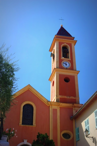 L'église de  Saint Jean cap Ferrat - Saint-Jean-Cap-Ferrat