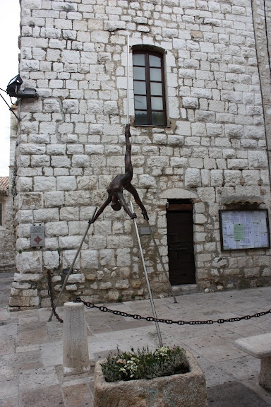 Art de rue à Saint Paul de Vence - Saint-Paul