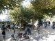 place des joueurs de boules