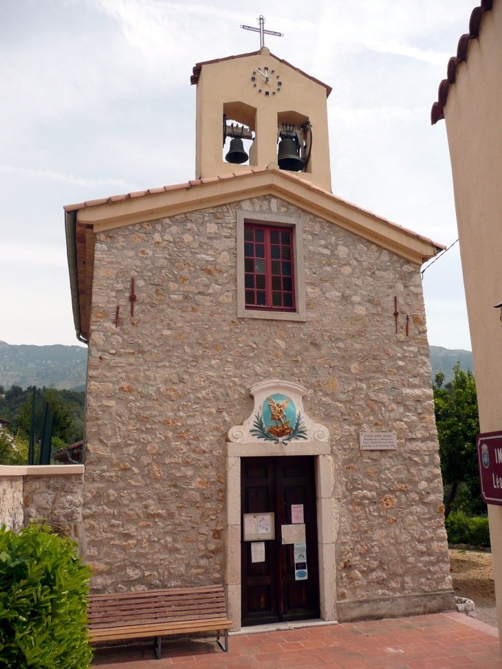 Eglise Saint Michel - quartier les Cabrolles - Sainte-Agnès