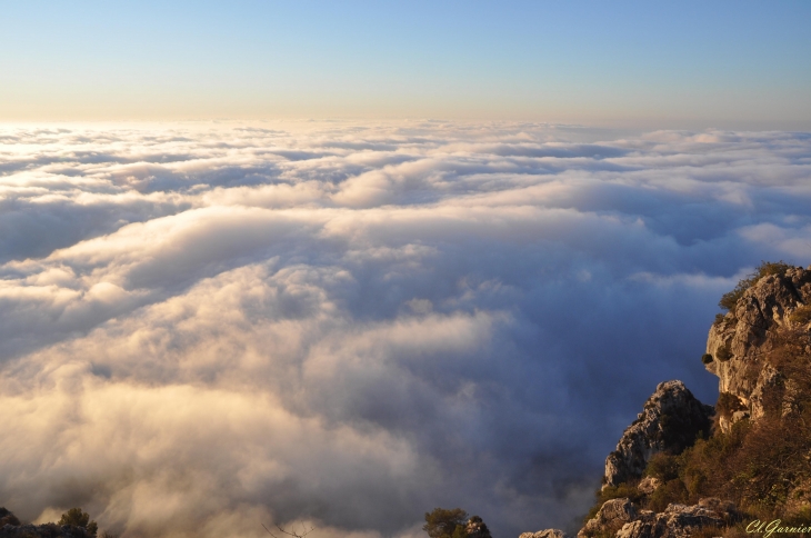 Mer de nuages - Sainte-Agnès