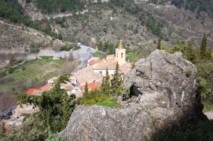 Sainte Agnès village - Sainte-Agnès