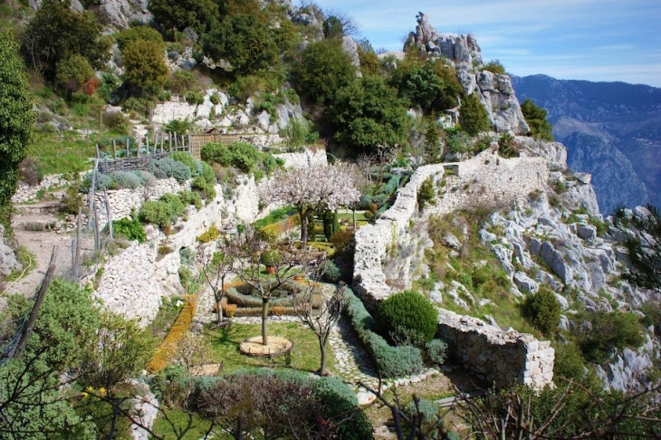 Le jardin médiéval de Sainte Agnès - Sainte-Agnès