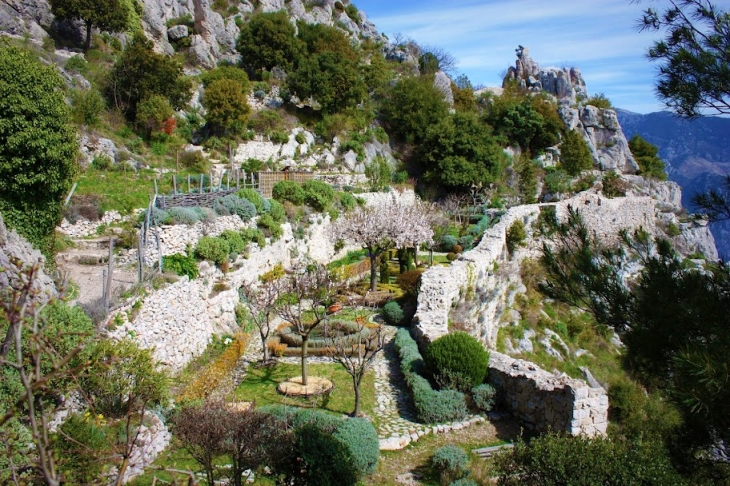 Le jardin médiéval de Sainte Agnès - Sainte-Agnès