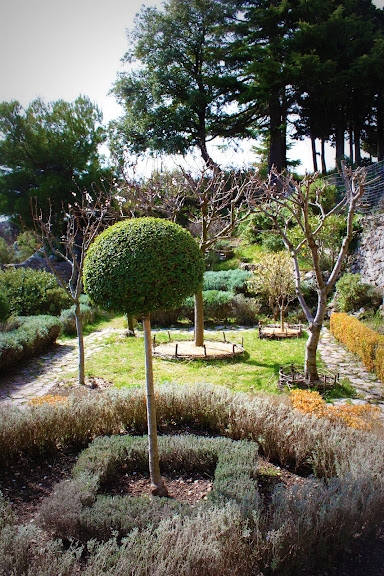 Le jardin médiéval de Sainte Agnès - Sainte-Agnès