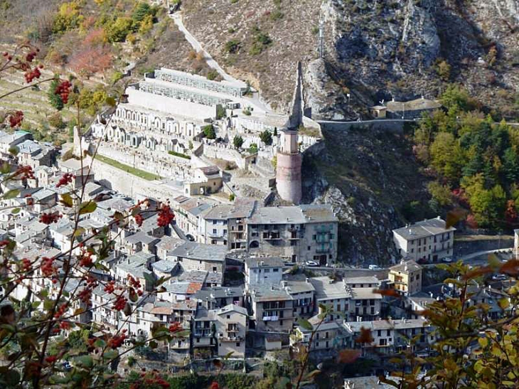 Vue sur le village - Tende