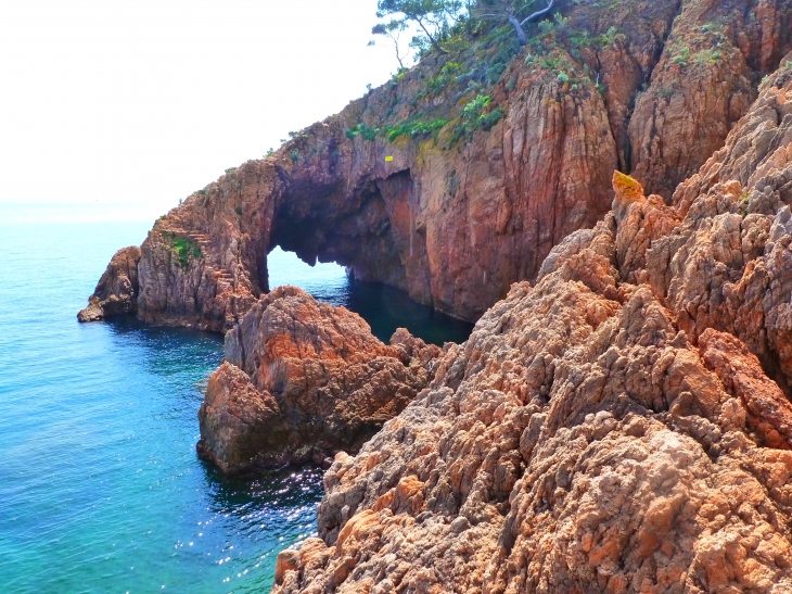 Sentier du littoral de Théoule sur mer - Théoule-sur-Mer