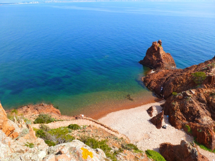 Sentier du littoral de Théoule sur mer - Théoule-sur-Mer